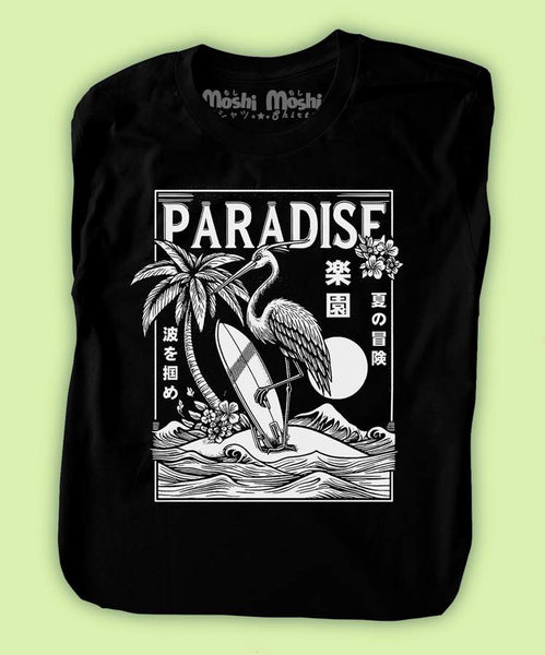 japanese-crane-tshirt-surfing-