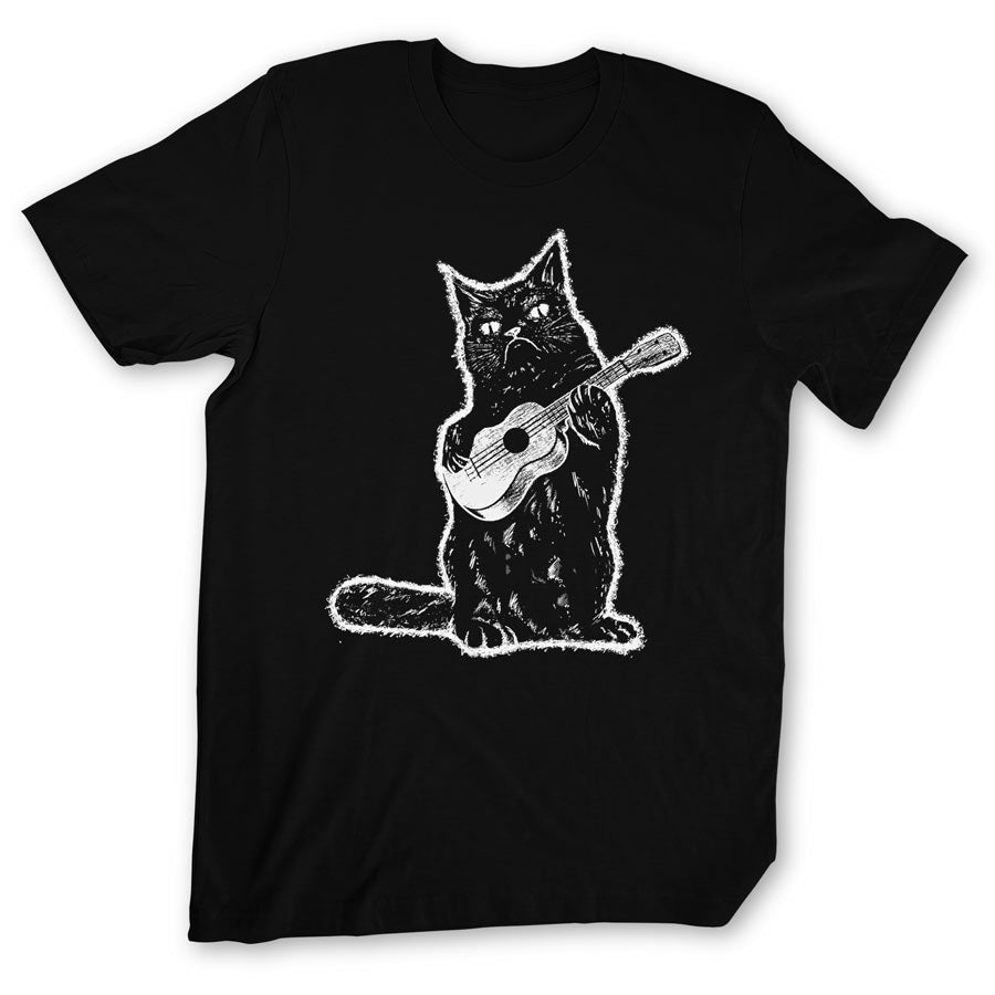 Cat Ukulele T-shirt