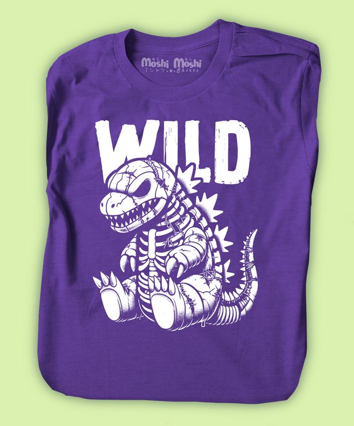 Wild T-shirt – Moshi Moshi Shirts