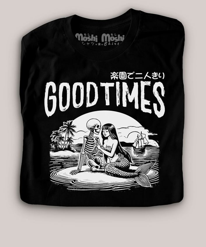 Skeleton & Mermaid Tshirt