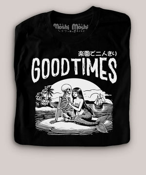 Skeleton & Mermaid Tshirt