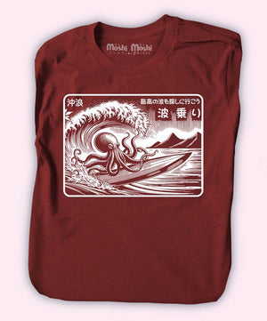 Octopus Surfing T-shirt