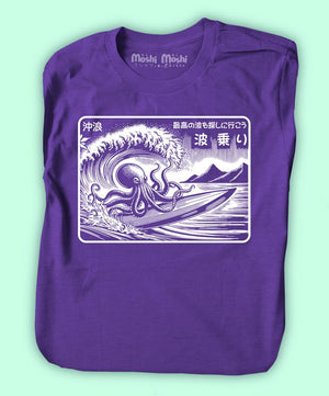 Octopus Surfing T-shirt