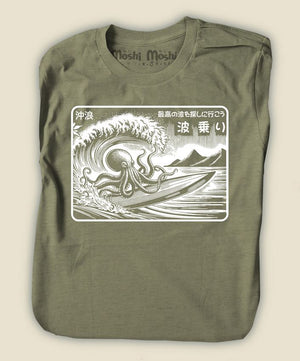 Octopus Surfing T-shirt