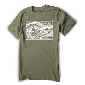 Octopus Surfing T-shirt