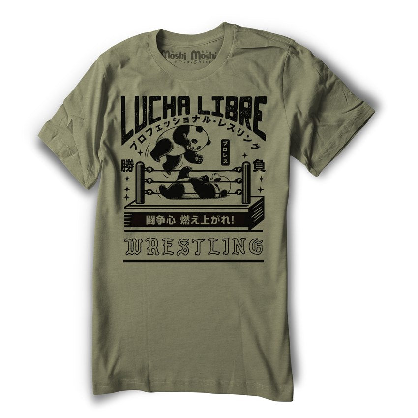 Panda Wrestling T-Shirt