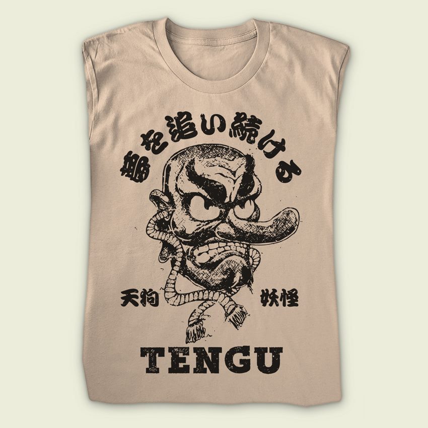 tengu-tshirt-japanese-yokai