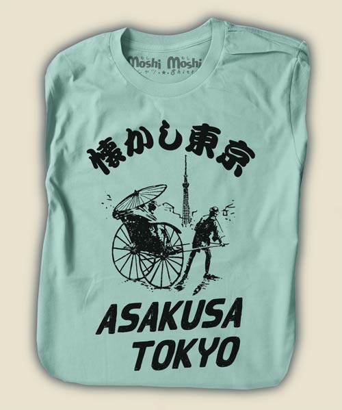 asakusa-tokyo-shirt-jinrikisha-japanese-rickshaw-bike-retro-aesthetics-nostalgia