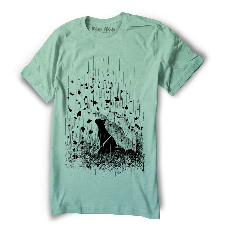 Rainy Day Cat Shirt