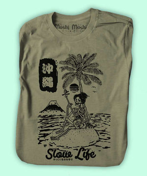 Okinawa Skull Geisha T-shirt
