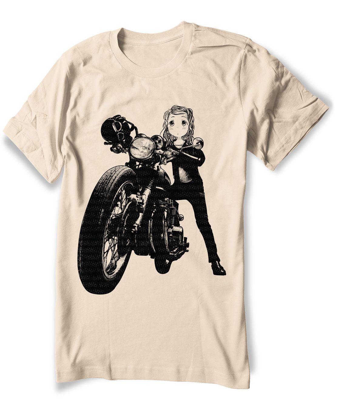 Anime Biker Girl Shirt