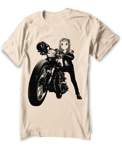 Anime Biker Girl Shirt