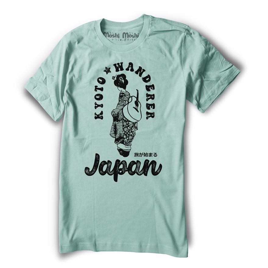 Kyoto Wanderer Geisha Shirt