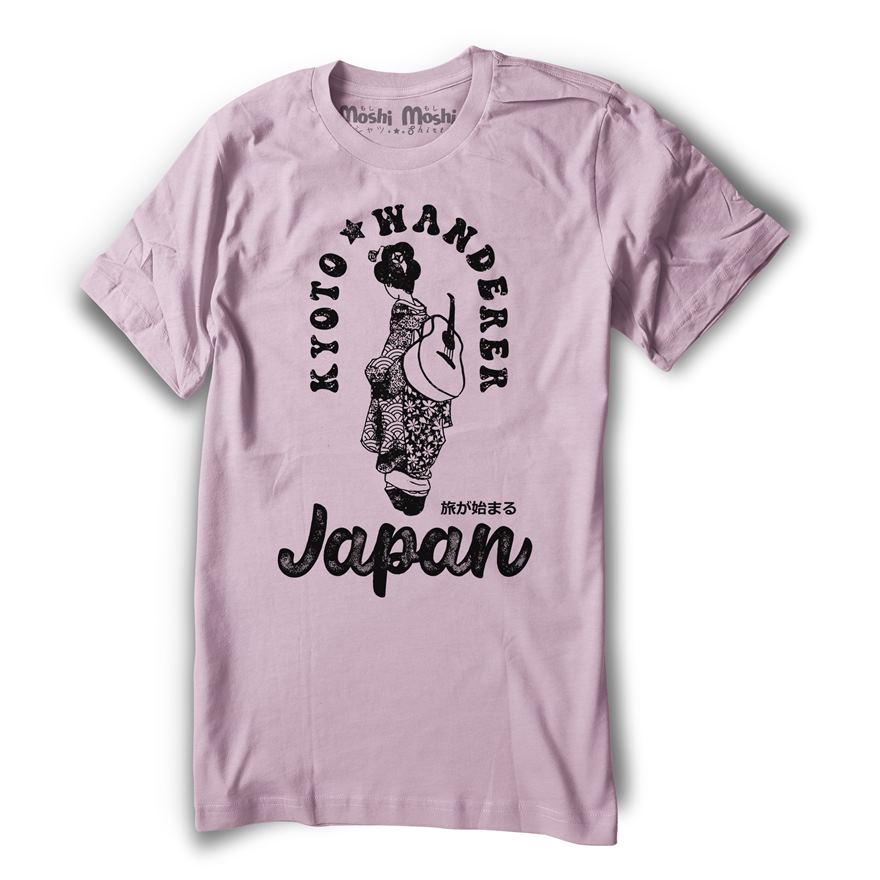 Kyoto Wanderer Geisha Shirt