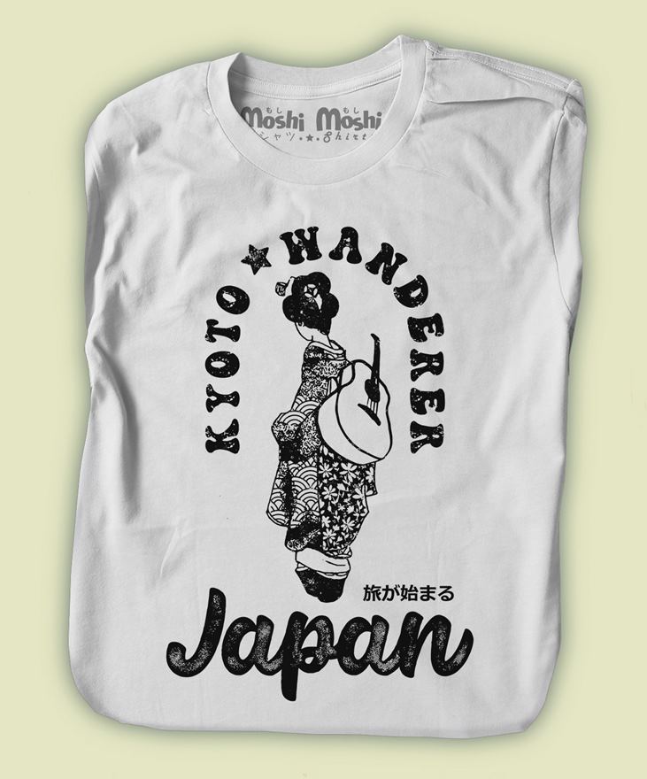 Kyoto Wanderer Geisha Shirt