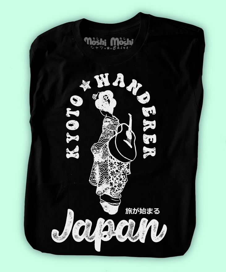 Kyoto Wanderer Geisha Shirt