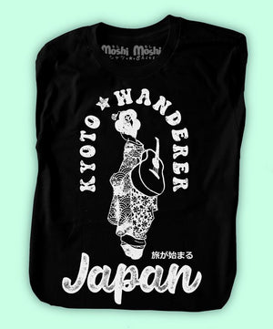 Kyoto Wanderer Geisha Shirt
