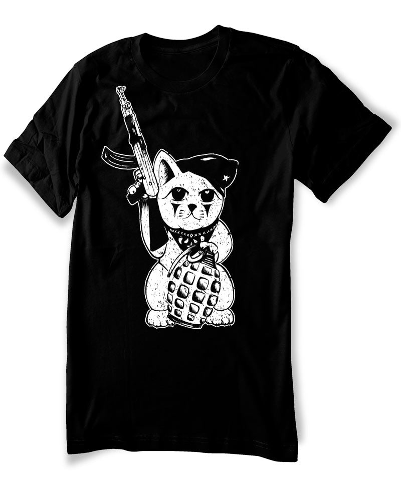 Maneki Neko Guerilla che Shirt