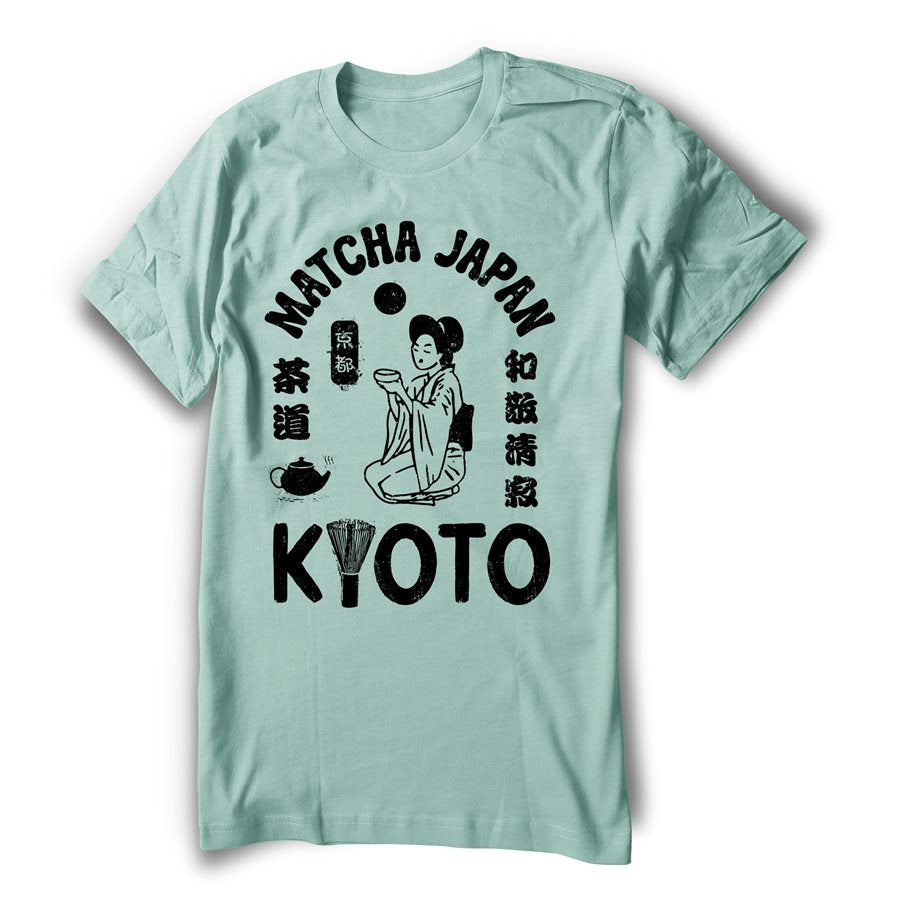 kyoto japan green tea shirt